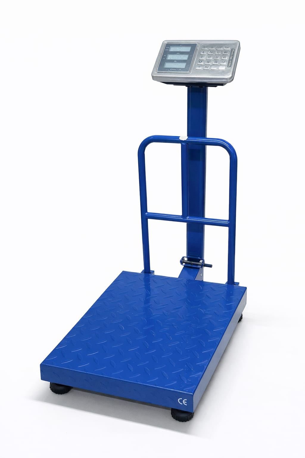 Industrie-Plattformwaage mit Stativ und Anzeigeeinheit